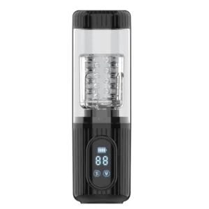 Spinning Suction Stroker – Thrusting & Rotating Male Masturbator